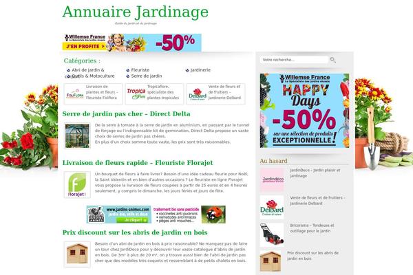 annuaire-jardinage.com site used Modele