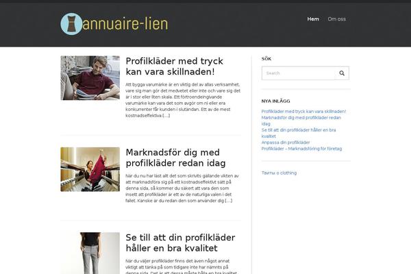 annuaire-lien.com site used Frenchstartingup