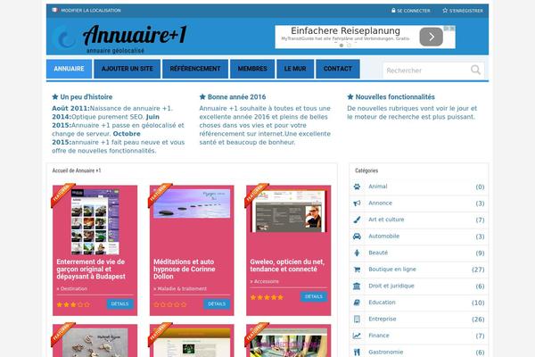 annuaireplus1.fr site used Dt