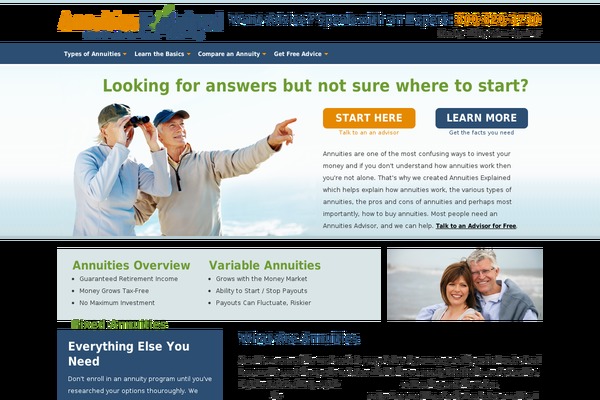 annuities-explained.net site used Annuities