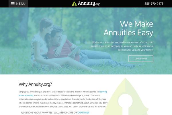 annuity.org site used Annuity