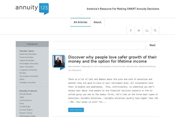 annuity123.com site used Annuity123
