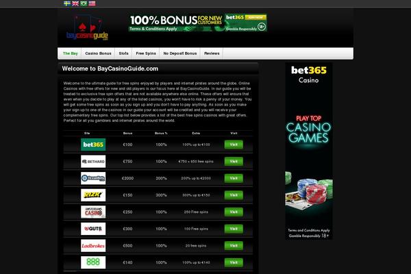 Casinotown Theme theme site design template sample