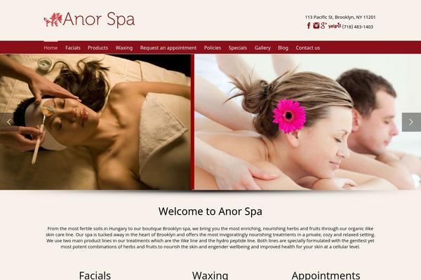 anorspa.com site used Sitebow