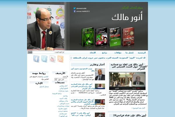 anouarmalek theme websites examples