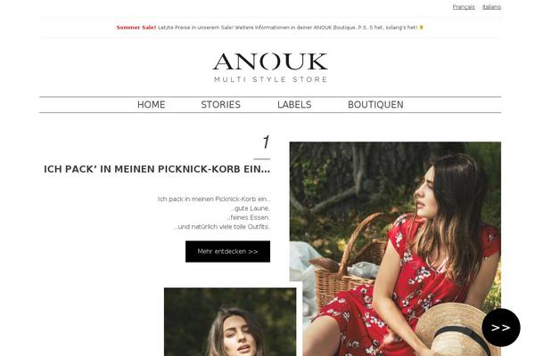 anoukfashion.com site used Anouk
