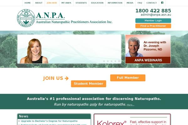 anpa.asn.au site used Anpa