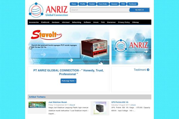 anriz.com site used Bisnis