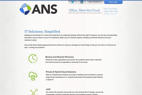 ans-online.net site used Ans
