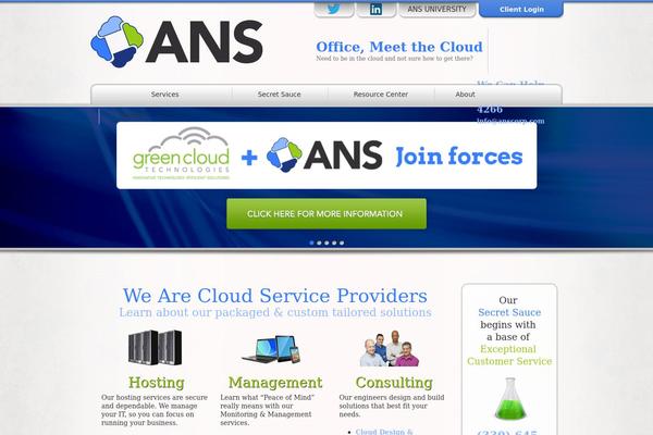 anscorp.com site used Ans