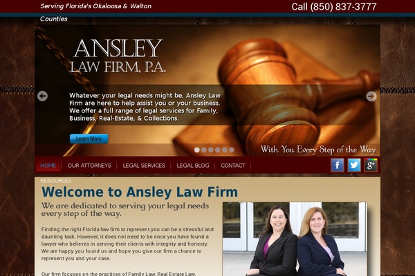 ansleylawfirm.com site used Ansely-and-west