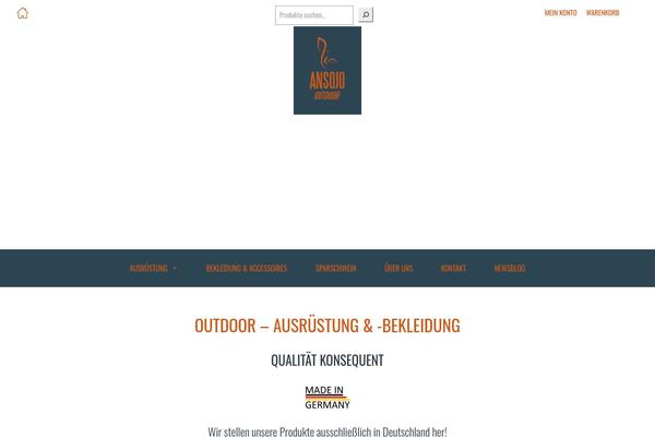 ansojo-outdoor.de site used Ansojo-outdoor