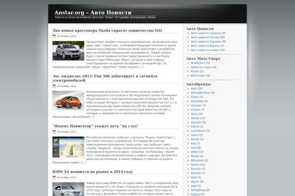 anstar.org site used iNove