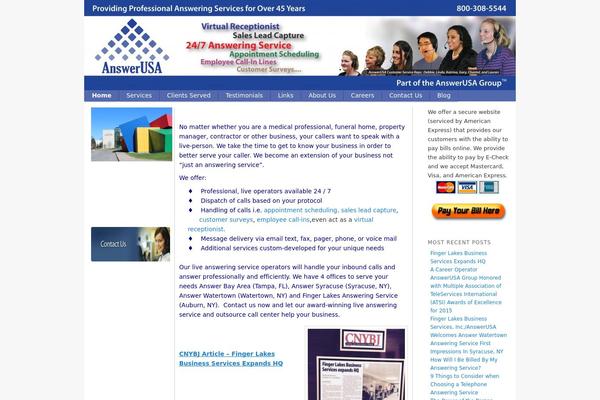 answerusa.com site used Avada