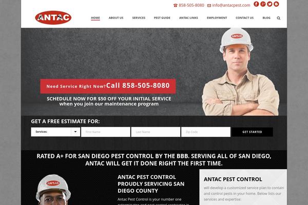 Jupiter theme site design template sample
