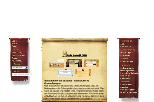 antamar.org site used Antamar2