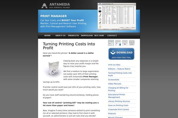 antamediaprint.com site used Antamediaprint