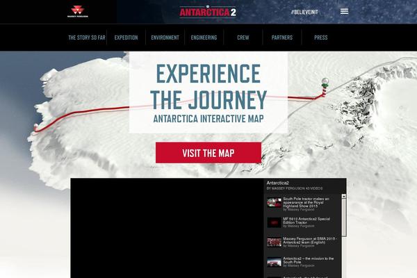antarcticatwo.com site used Antarctica