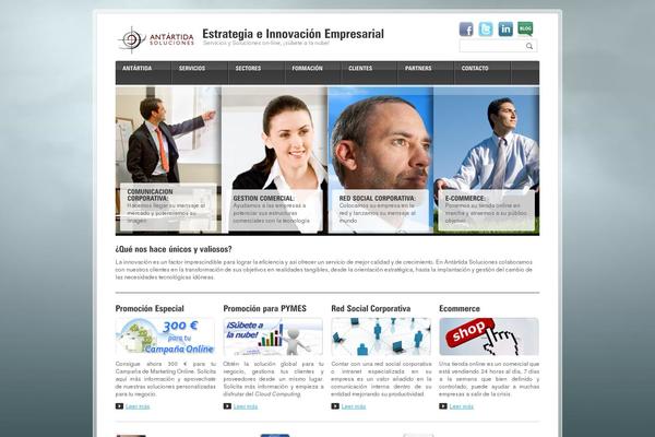 antartidasoluciones.com site used Corporate