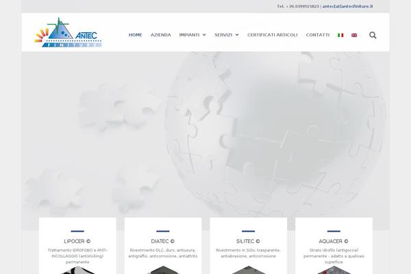 The Company theme site design template sample