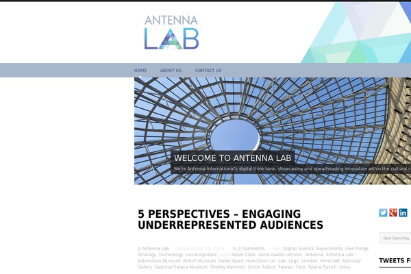 antennalab.org site used Antennalabs
