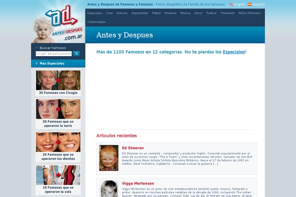 antesydespues.com.ar site used Ayd-2015