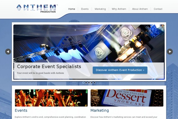 anthemproduction.com site used Anthemproduction