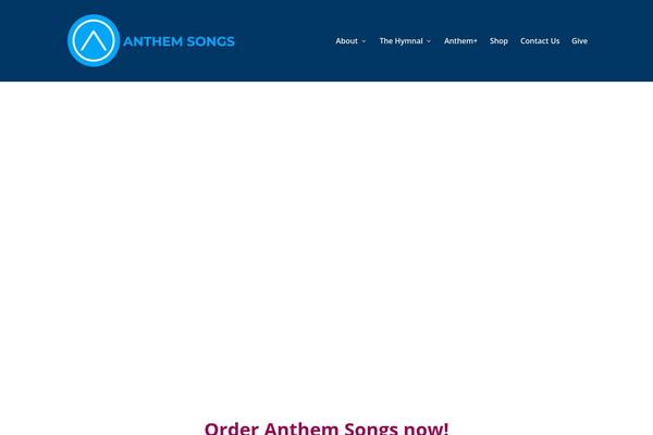 anthemsongs.com site used Anthem-child