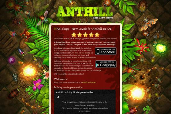anthillgame.com site used Anthill_theme_2.1