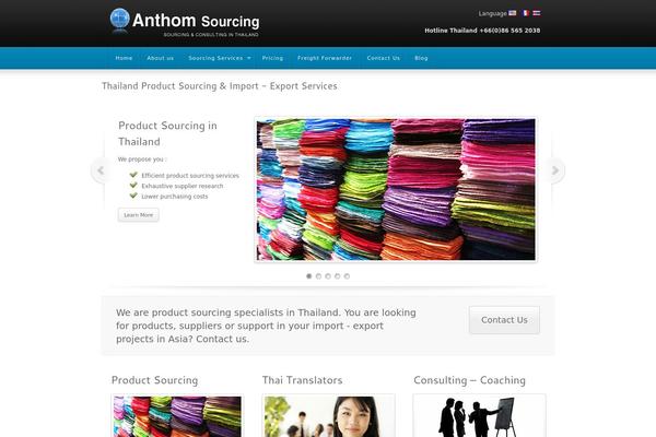 anthom-sourcing.com site used Stealth
