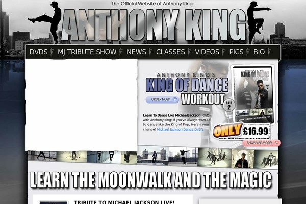 anthony-king.com site used Anthonyking