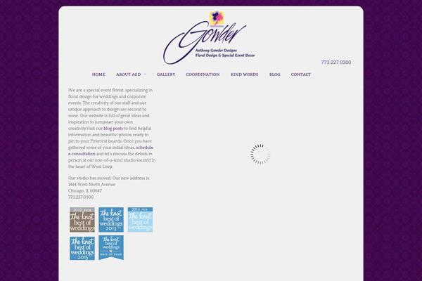 Canvas theme site design template sample