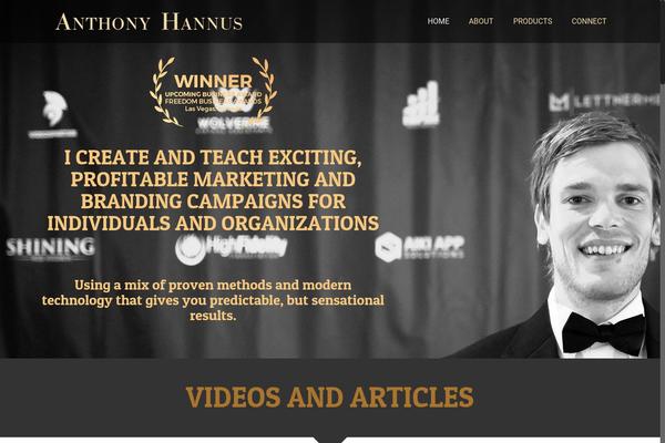 anthonyhannus.com site used Hannus