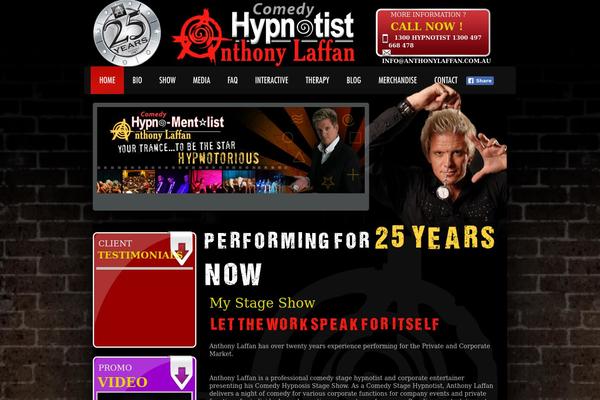 anthonylaffan.com.au site used Hypnotist