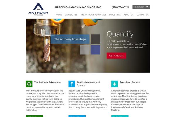 anthonymachine.com site used Anthonymachine