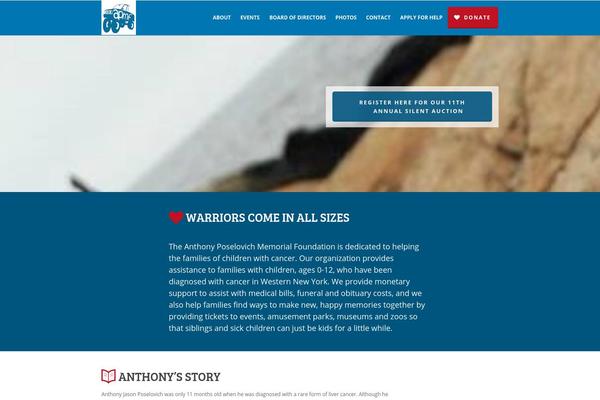 anthonyposelovichfoundation.org site used Apmf
