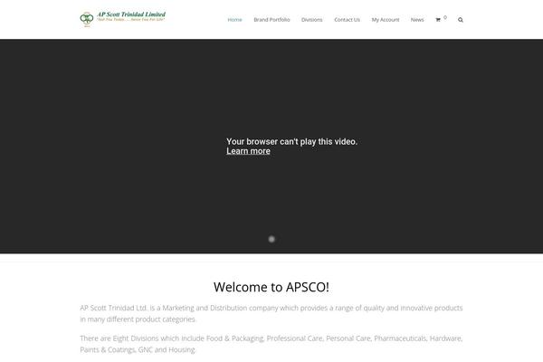 Total theme site design template sample