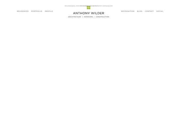anthonywilder.com site used Anthony-wilder