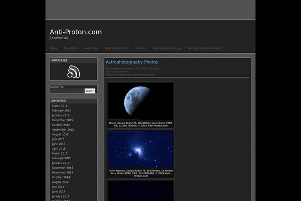 anti-proton.com site used Black Hat