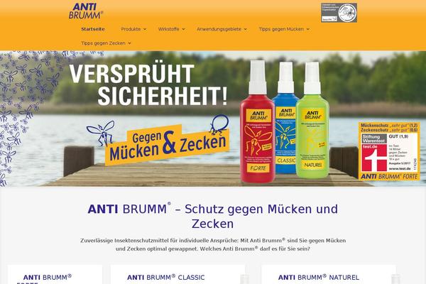 antibrumm.com site used Meet GavernWP