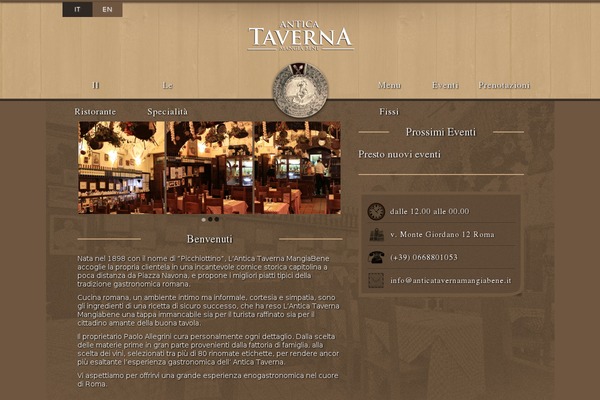anticatavernamangiabene.it site used Anticataverna-theme