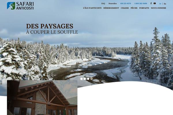 Passage theme site design template sample