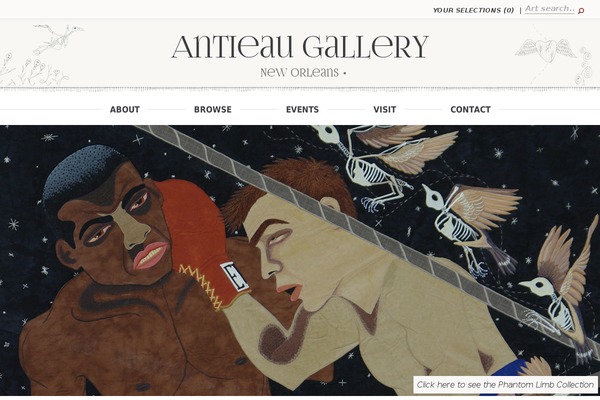 antieaugallery.com site used Antieaugallery