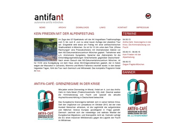 antifa-nt.de site used Antifa-nt