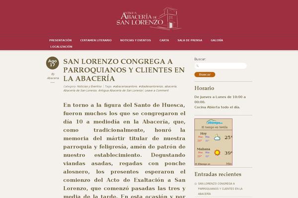 antiguaabaceriadesanlorenzo.com site used Designfolio-child