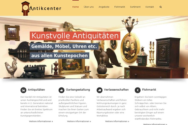 Avada theme site design template sample