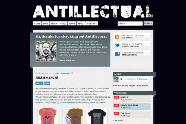 Mainstream theme site design template sample