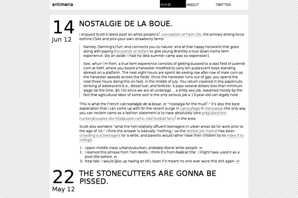 antimeria.com site used Clean-minimal-child