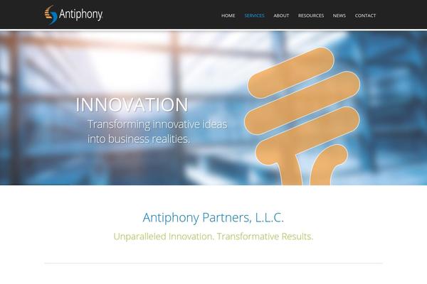antiphony.com site used Antiphony