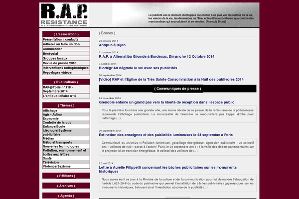 antipub.org site used Graphene-child